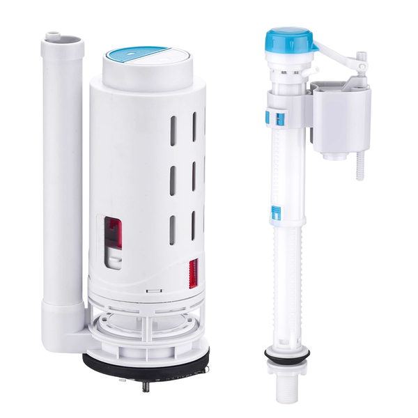 Valvola Di Scarico Laterale In Plastica Da 1/2", Riempimento Inferiore Del Serbatoio Del Wc 87560486 - Foto 3