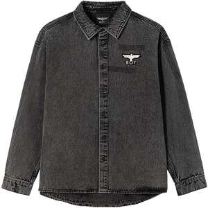 
[Wings of Redemption] BOYLONDON Spring Men and Women's Same Vintage Denim Shirt Jacket N48007