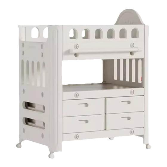 
Feelkids baby diapers table baby touch care table diaper change movable newborn bath crib bed