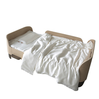 Lazy Goose 100% Silk Kindergarten Bedding - Three-Piece Baby Quilt Cover Set