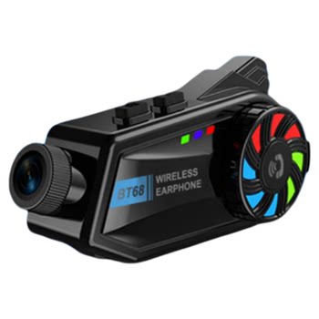 Driving recorder helmet Bluetooth headset