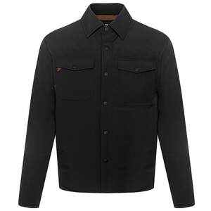 
[Water-Repellent] Lilanz Official Thin Down Jacket Men's 25 Winter Men's Shirt Lapel Short Jacket