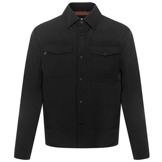 
[Water-Repellent] Lilanz Official Thin Down Jacket Men's 25 Winter Men's Shirt Lapel Short Jacket