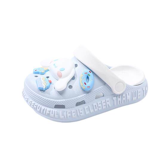 
Children's hole shoes girls slippers new summer girls sandals cartoon non-slip large children's baby soft sole sandals