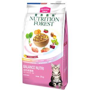 
McFoodie cat food nutritional forest adult cat food British and American short blue cat general full price nutritional cat meal staple food