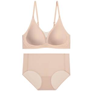 
[Little Ice Box] Ai Meng underwear for women's summer cool thin shoulder straps light and soft support breathable bra underwear set for