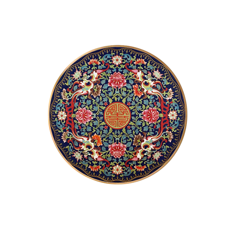 珐琅彩装饰画 珐琅彩装饰画