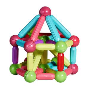 Kechao Variety Magnetic Stick Pieces Children's Educational Early Education Toys Building Blocks Assembly Magnets for Baby Boys and Girls