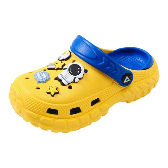 
Peak children's clogs, boys' slippers, summer boys' new sandals, non-slip soft-soled sandals, beach shoes