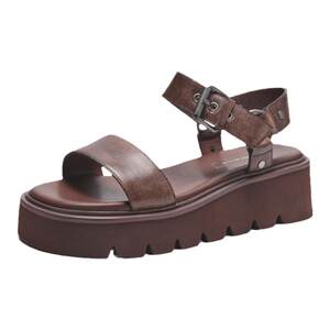 
Hot-wind summer new style women's retro high-soled sandals trendy and versatile fashion sandals women's shoes