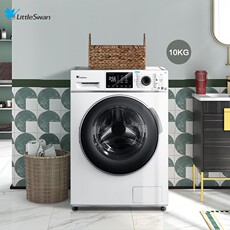 Стиральная машина 【阿里自营】小天鹅10kg水魔方洗衣机全自动家用滚筒vt86