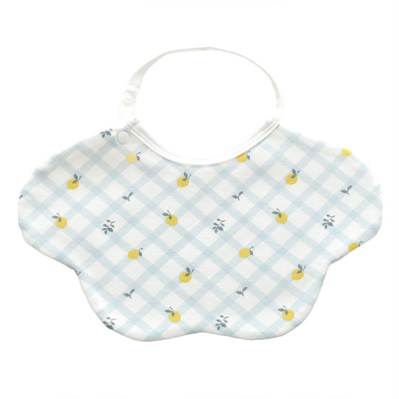 
Saliva Baby Class A Pure Cotton Summer Thin Waterproof Quick-Drying Bib Newborn Toddler Baby Bib High-Looking