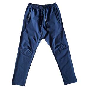 
Quick-drying trousers water-resistant pocket zipper summer thin woven sports pants comprehensive training slim straight-mouthed wardrobe pants men