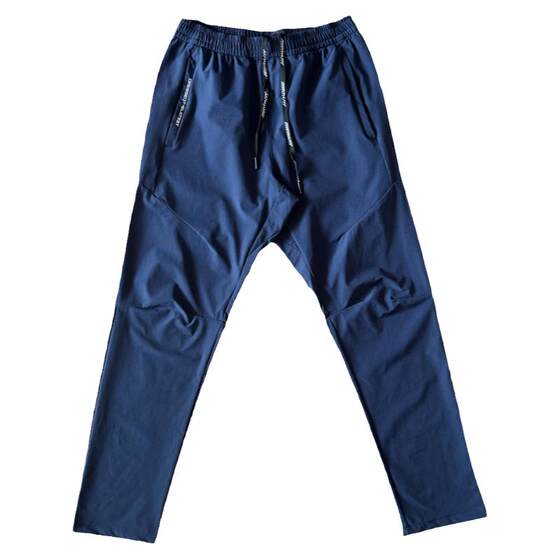 
Quick-drying trousers water-resistant pocket zipper summer thin woven sports pants comprehensive training slim straight-mouthed wardrobe pants men