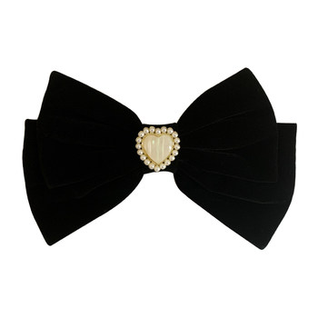 Retro style cat eye love bow hairpin
