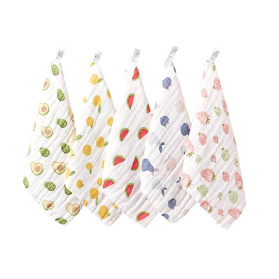 
Baby saliva towel pure cotton face wash towel newborn super soft small square towel children's supplies gauze towel for babies