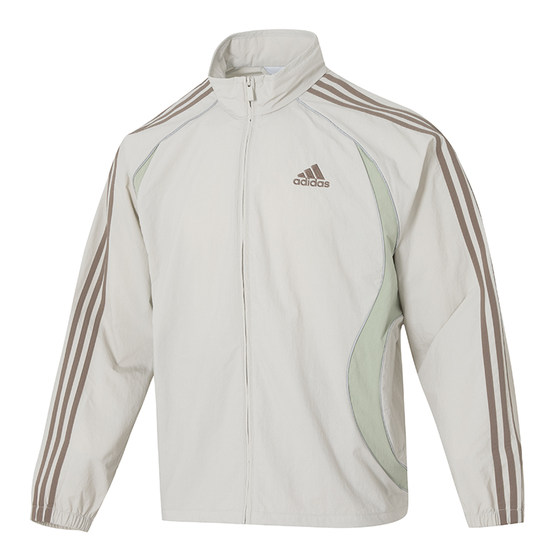 
Yeah Sports Adidas Jacket Men's and Women's Official Genuine Stand Collar Jacket Adidas Sports Casual Jacket