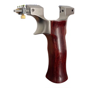 
Dragon tooth hidden buckle lock Phoenix 9 ninth generation Phoenix slingshot titanium alloy wooden handle high-end flat leather tool outdoor powerful