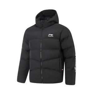 
Li Ning CBA Men's 2025 Winter New Windproof, Moisture-proof and Warm Sports and Leisure Loose Short Cotton Clothes AJMV069