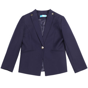 
China Mobile Company Workwear Women's Jacket Workwear Uniform Navy Blue Business Employees' Clothing Printed Shirt 2019