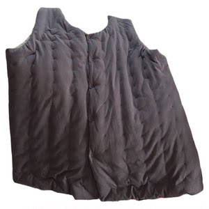 
Home clothing handmade cotton vest vest vest middle-aged and elderly double-breasted warm knitted cotton cloth for men and women