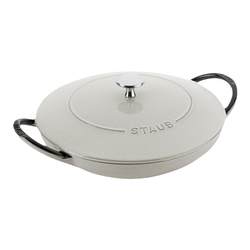 Staub 24cm double-ear wok for home use