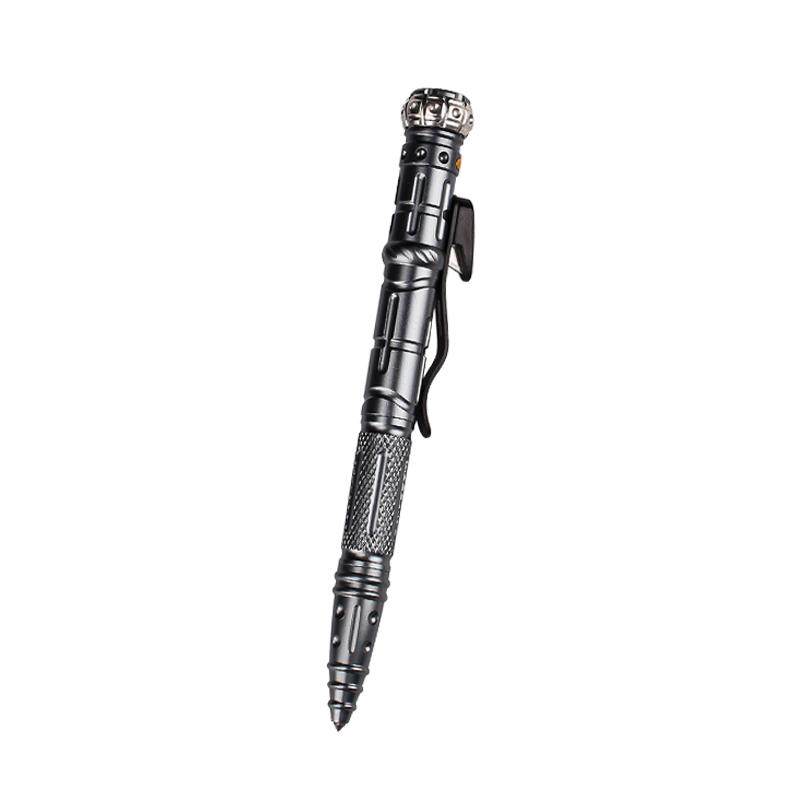 Stylo EDC En Laiton Massif - Pointe Tungstène Tactique, Style Nautique, Outil De Survie Quotidien