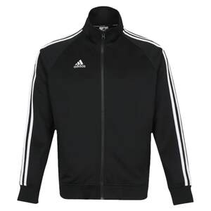 Adidas spring and autumn jacket men and women black casual sports new style stand collar woven jacket TR30JT-BW