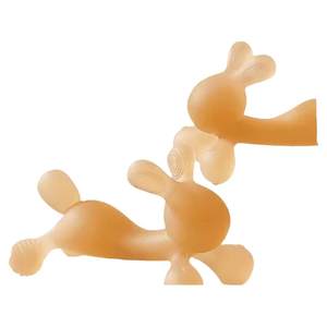 Kobo Rabbit tooth glue baby grinding rod baby out of the time of dental silicone toys bite glue can boil and eat handicraft artifacts