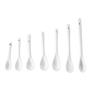 Seasoning spoon Ceramic coffee spoon Creative long -handle baby feed spoon honey mixing stick dessert small spoon spoon seasoning spoon