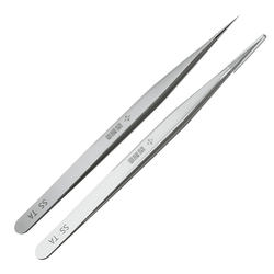 Super hard tweezers made by Xinzhi, anti-magnetic and acid-proof stainless steel