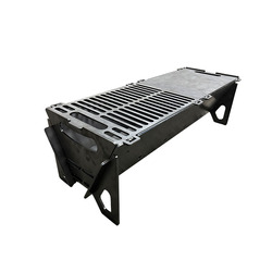 Thickened Outdoor Picnic Grill Detachable Assembly Household Small Portable Charcoal Card Charcoal Grill Meat Skewers