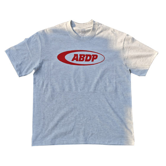 ABDP American cotton loose 230 grams of heavy short -sleeved summer T -shirt sports leisure couple retro seal round collar men