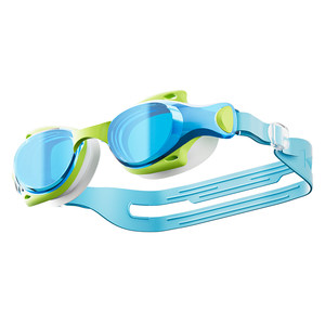 
Youmei children's swimming goggles HD waterproof and anti-fog girls and boys professional boys and girls swimming goggles and swimming cap set