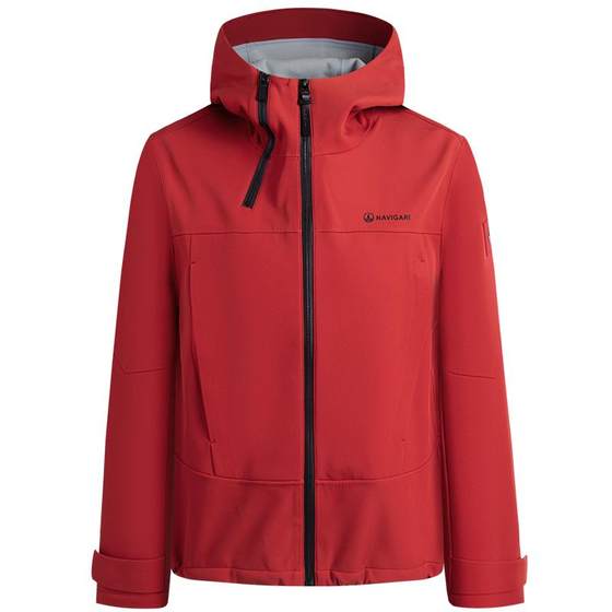 [Three Defenses] Navigare Italian sailing boat red outdoor plus velvet jacket for women's autumn and winter new windbreaker jacket