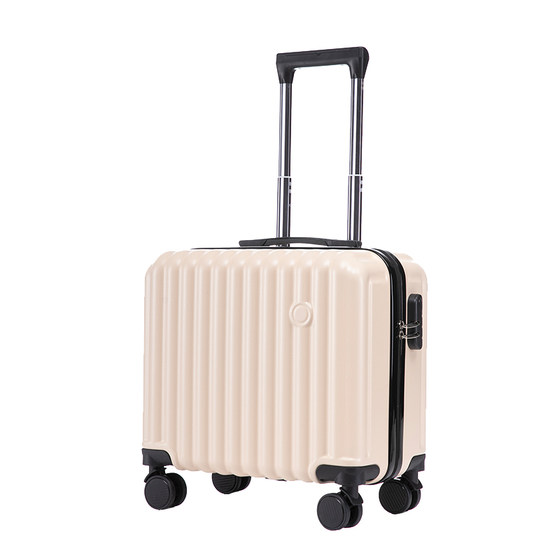 
Light suitcase, small women's 18-inch silent wheel boarding case, strong and durable thickened suitcase trolley case for men