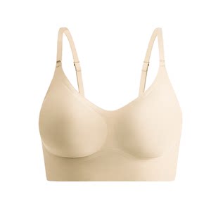 Two slaps invisible king! Special deep skin, no size, women's seamless underwear, bra, summer impermeable vest