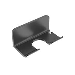 Hair dryer storage rack without punching holes for bathroom wall hanging
