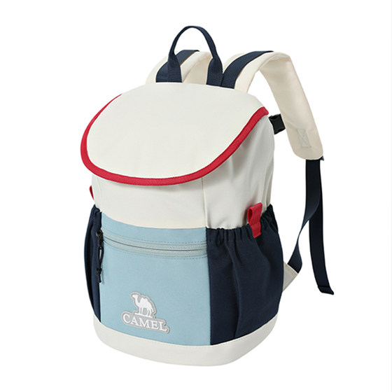 
[Children's Bag] Camel Kindergarten School Bag Backpack Parent-child Travel Lightweight Outdoor Children's Backpack Boys and Girls