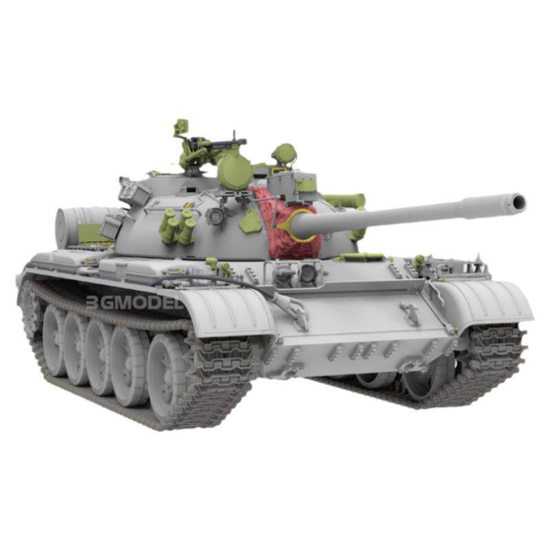 3G Model Rye Field Assembled Chariot RM-5098 T-55A Medium Tank Type ...