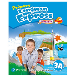 Imported Pearson Hong Kong Longman Express Primary School English Learning Textbook Student Book Primary Longman Express 3a Last Semester Ple Student Book + Comprehensive Workbook Third Grade Private English Workbook