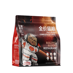 
Building Blocks Restaurant five kinds of deep sea fish full price freeze-dried cat food adult cat food kitten food 10 staple food 5*0.5kg