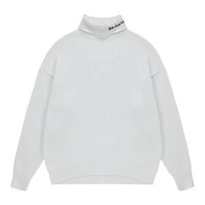 
BJHG reckless couple turtleneck sweater for boys, winter trendy American style lazy inner sweater top for women