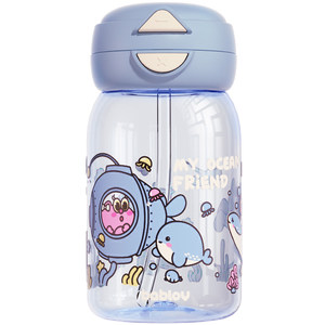 bablov Dudu series thermos cup coffee cup lid food grade silicone straw nozzle cup cover pendant and other accessories