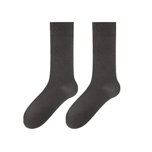 
Linen business socks men's summer thin mid-calf socks antibacterial and deodorant black suit leather shoes gift box men's socks