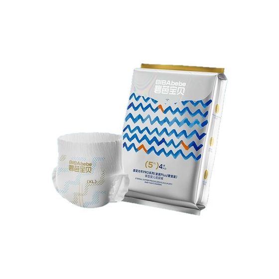 
Bibaba Baby Midsummer Light Year Pro (Golden Plus/Luxury Pamper) Diaper Pulling Pants Trial Pack 4 Pieces