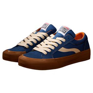 
VISION official PSYCHO limited series ASTLEY PRO sapphire blue low top street shoes canvas shoes