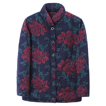 Elderly people in winter, down cotton jackets, thickened cotton jacket jacket
