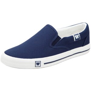 Returning men's shoes spring new foot canvas shoes men's low help one foot without lace -up leisure cloth shoes lazy shoes