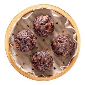 
Manxiang Eat Multigrain Sticky Bean Bun Frozen Breakfast 90g*6/bag 3